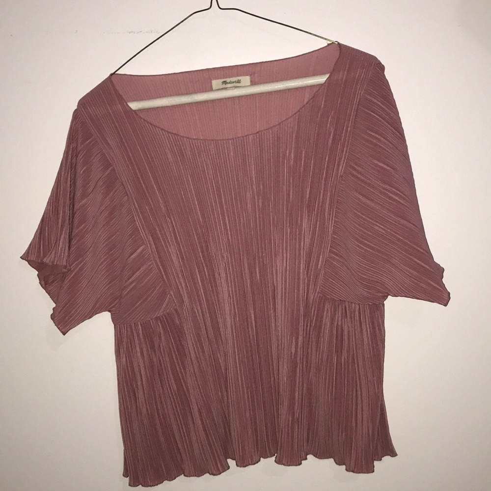 Texture & Thread Flutter-Sleeve Top | Madewell
